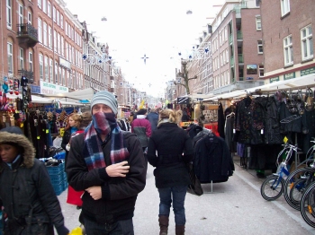 Amsterdam Albert Cuyp Market, winter 2009