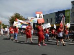 Political Group at Auckland's Pride Parade