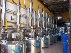 Herradura Tequila distillation