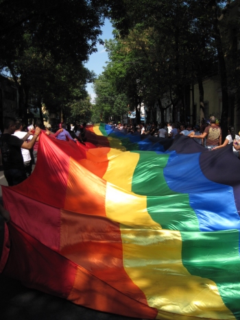 June 19, 2010 GDL Gay Pride flag